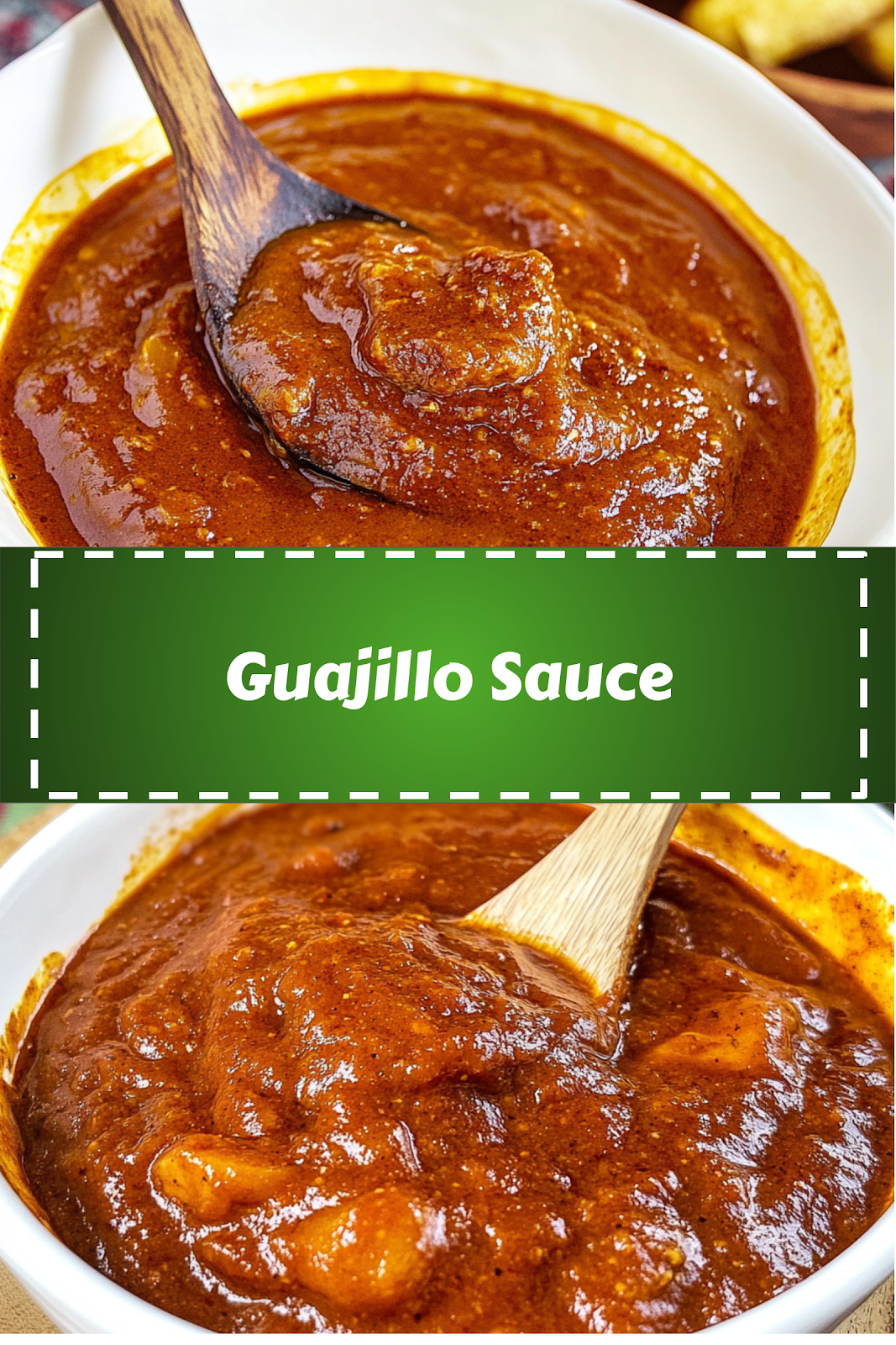 Easy and delicious homemade Guajillo Sauce recipe ready to enjoy