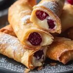Delicious Cherry Cheesecake Egg Rolls Recipe 6 Cherry Cheesecake Egg Rolls