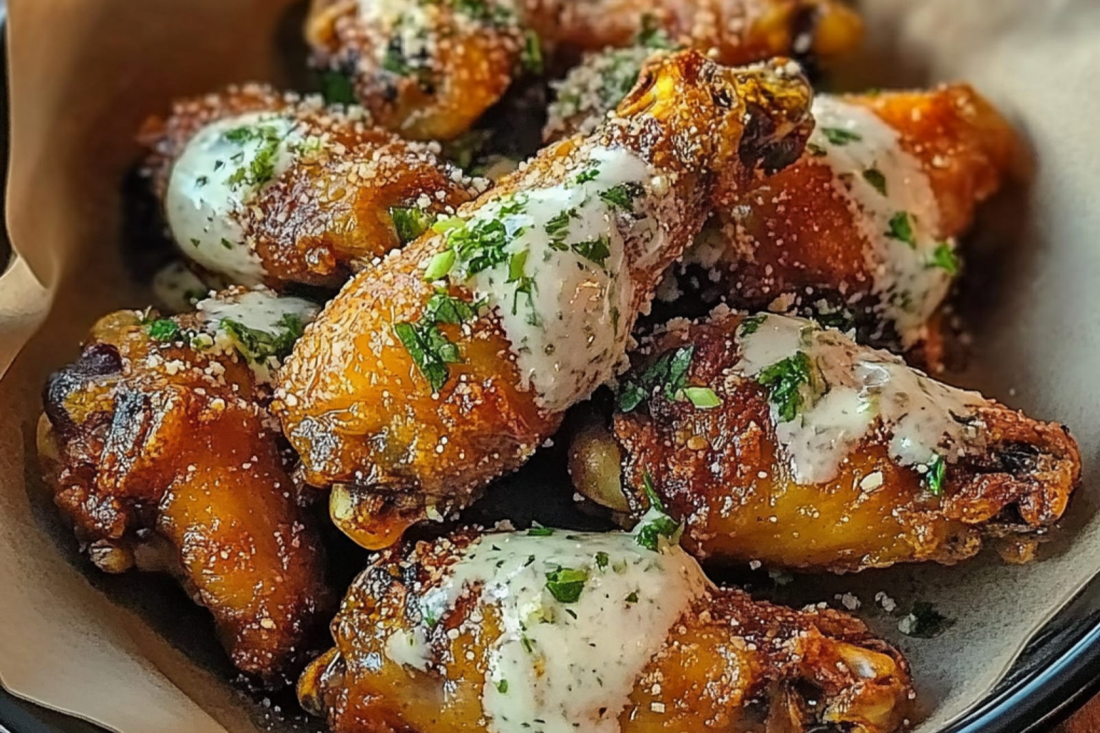 Garlic Parmesan Wings