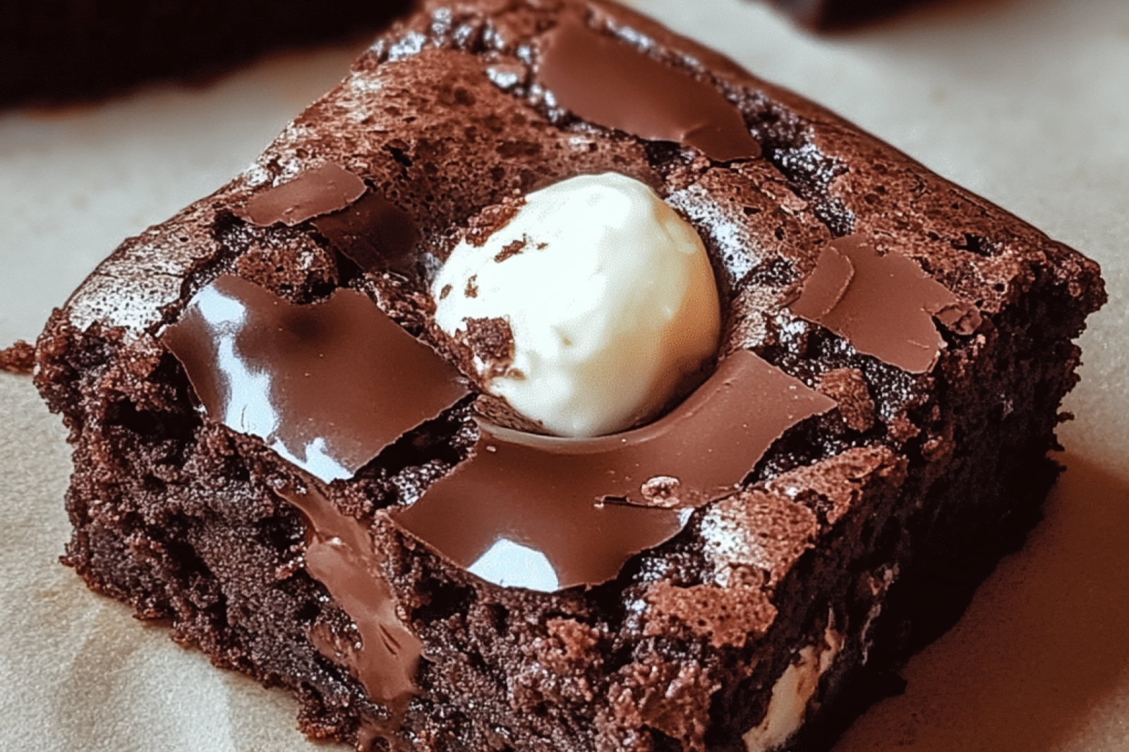 Low-Calorie Greek Yogurt Brownies