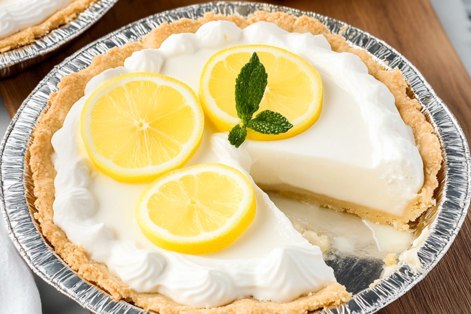 No Bake Lemonade Pie