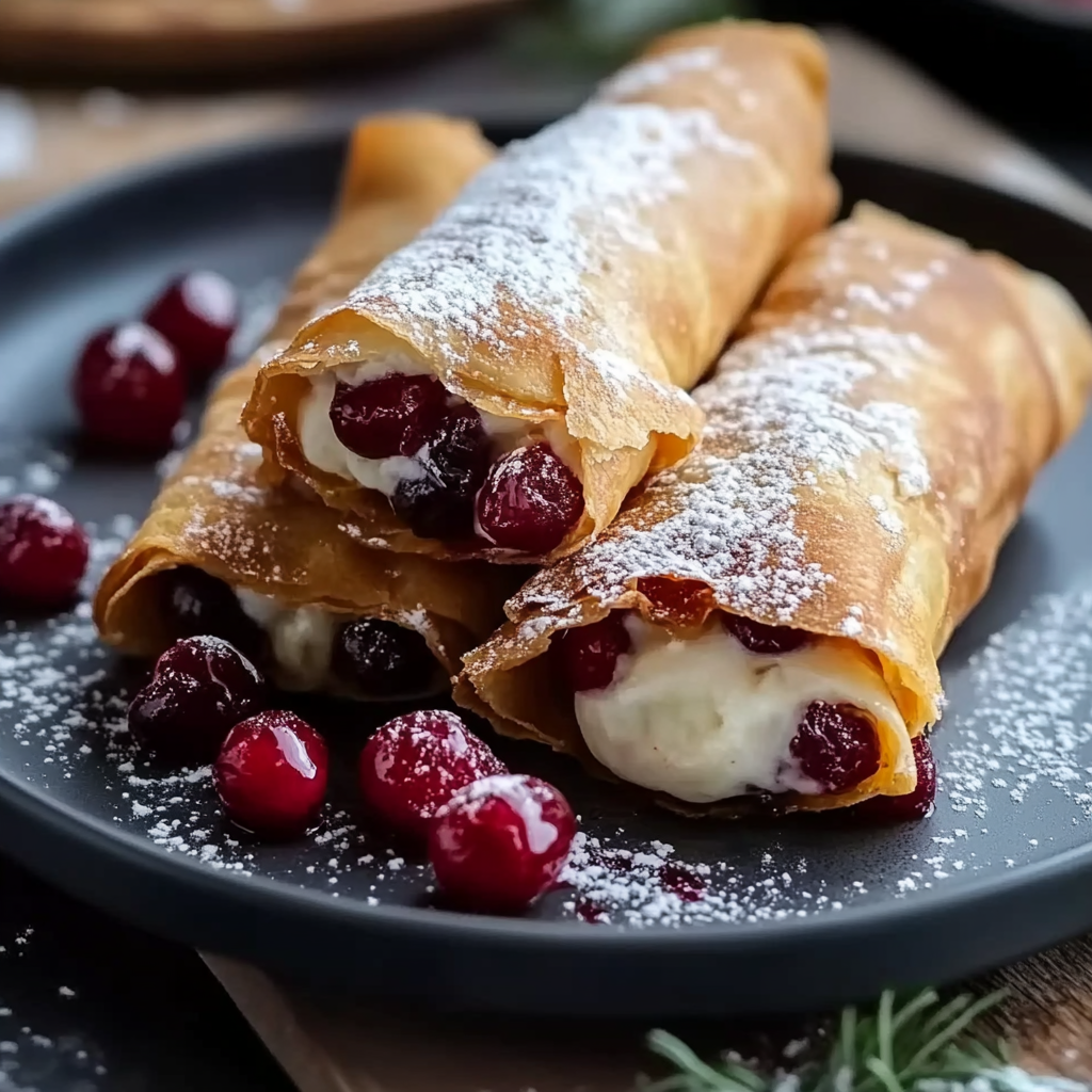 Image of Cherry Cheesecake Egg Rolls to save
