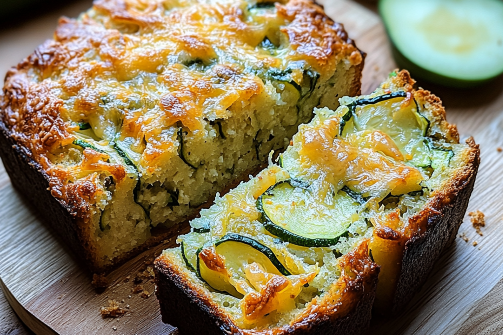 Zucchini Cheddar Bread