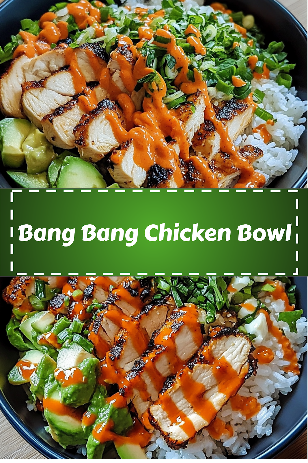 Easy homemade Bang Bang Chicken Bowl recipe with ingredients and step-by-step guide