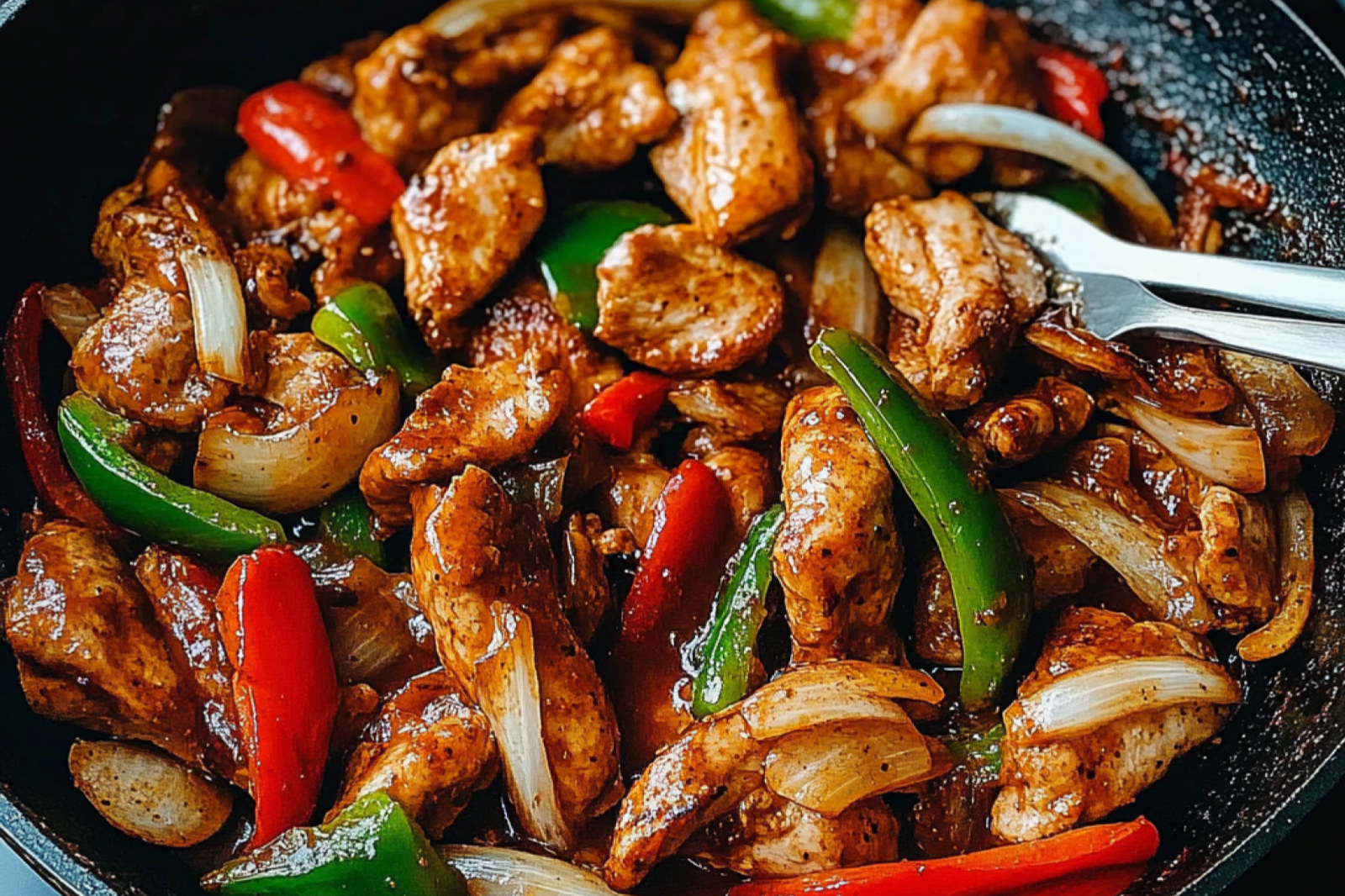 Black Pepper Chicken