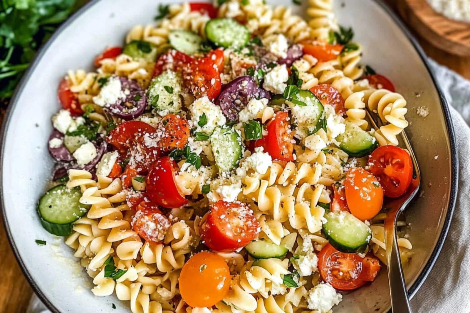Mediterranean Orzo Pasta Salad