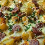 One-Pan Cheesy Ranch Potatoes with Sausage Recipe 2 One-Pan Cheesy Ranch Potatoes and Sausage