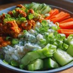 Unbelievable Buffalo Chicken Cottage Cheese Bowl in 20 Minutes 6 Buffalo Chicken Cottage Cheese Bowl