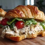 Unbelievable Chicken Caesar Croissant Sandwich in 30 6 Chicken Caesar Croissant Sandwich