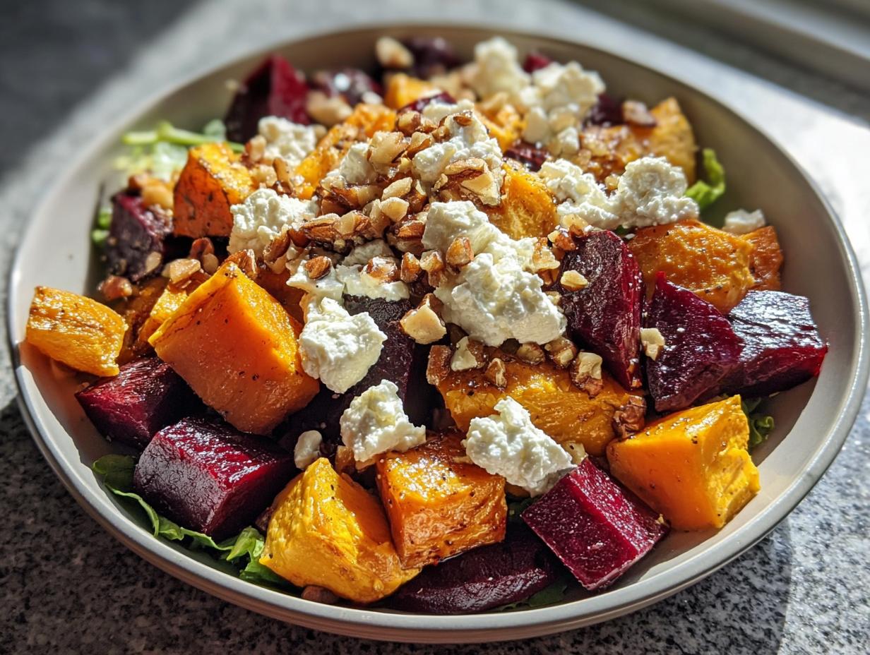 Creamy Roasted Beet Salad: Flavorful & Easy 5 Creamy Roasted Beet Salad - detail 2